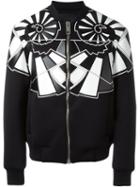 Les Hommes Ammonite Insert Bomber Jacket