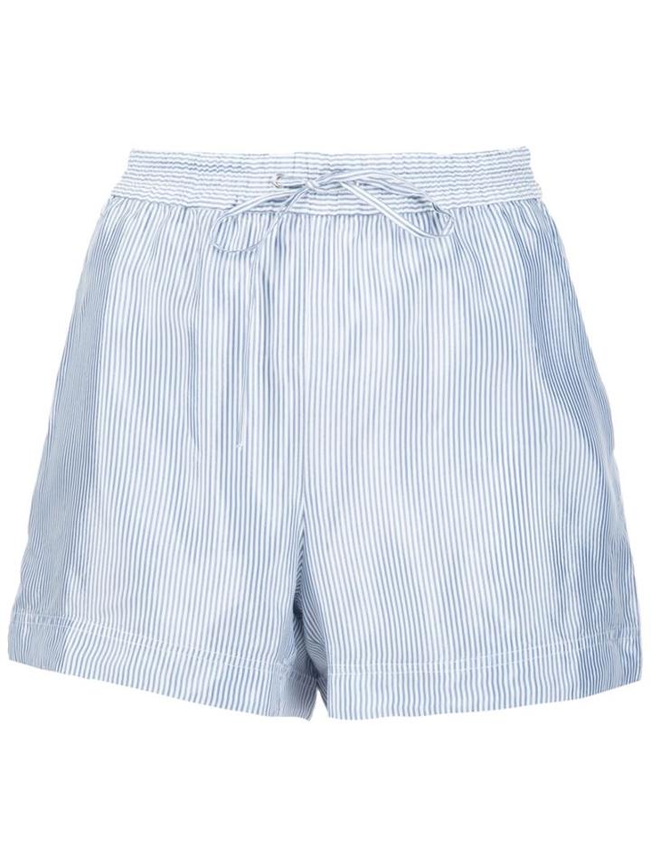 T By Alexander Wang Striped Shorts