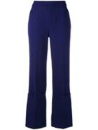 Ports 1961 Layered Flared Trousers - Blue