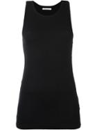 6397 Longline Vest Top, Women's, Size: L, Black, Modal/spandex/elastane