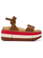 Paloma Barceló Midori Platform Sandal - Brown