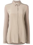 Max Mara Pointed Collar Shirt - Brown