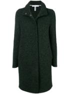 Harris Wharf London Concealed Fastening Coat - Green