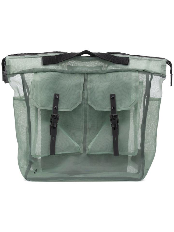 Ally Capellino Frank Sheer Backpack - Green