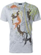 Etro Monkey Print T-shirt