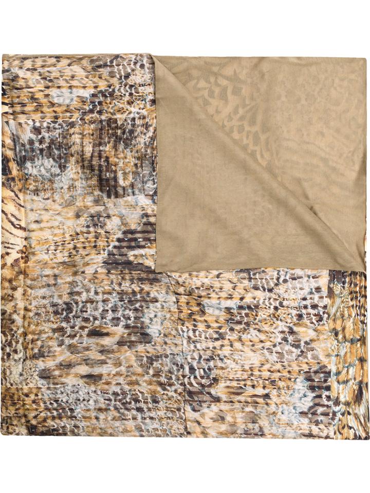 Pierre-louis Mascia Animal Print Scarf - Multicolour