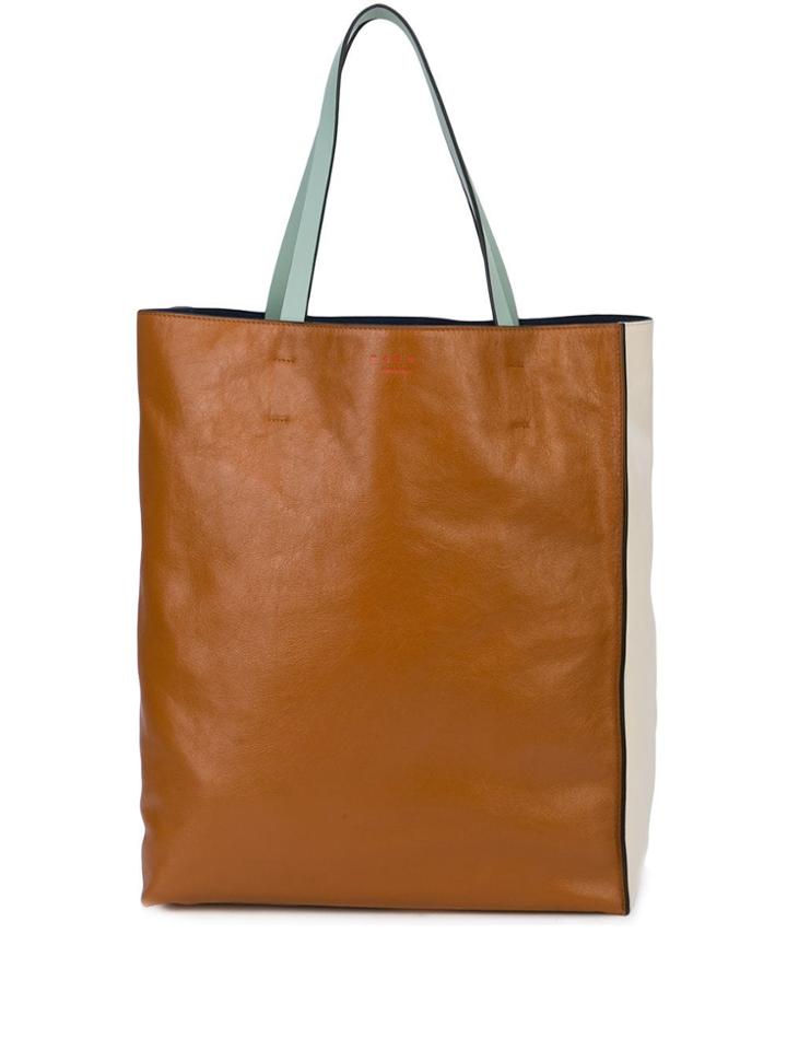 Marni Large Tote Bag - Brown