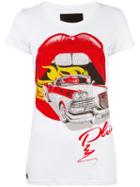 Philipp Plein Mouth T-shirt, Women's, Size: Large, Cotton