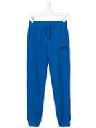 Ai Riders On The Storm Kids Teen Logo Jogging Trousers - Blue