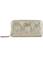 Tod's Double T Wallet - Metallic