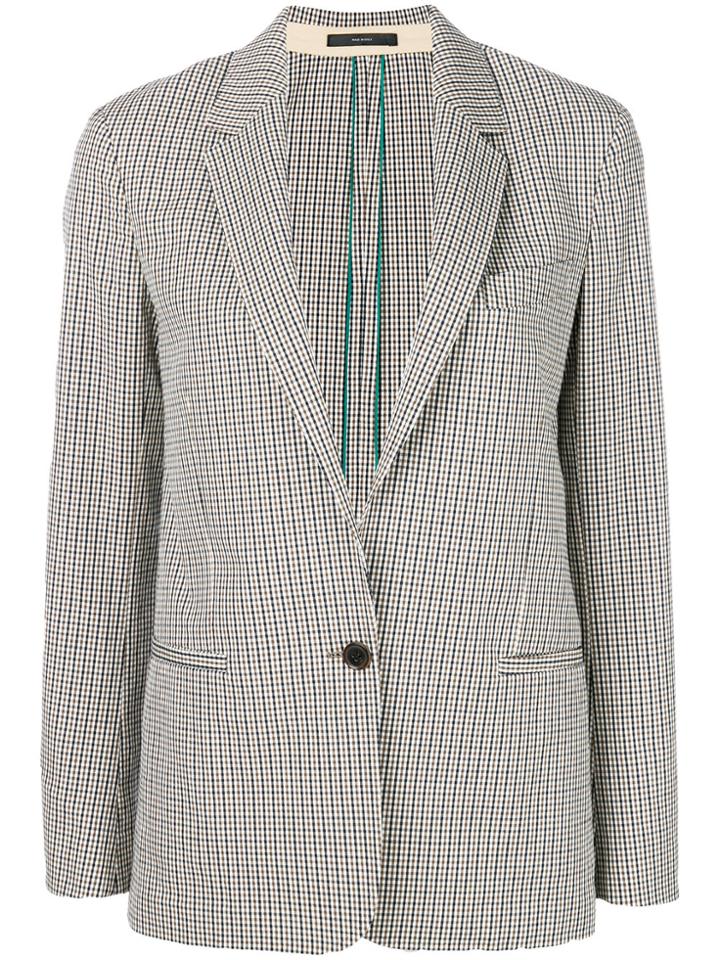 Paul Smith Plaid Tailored Jacket - Multicolour