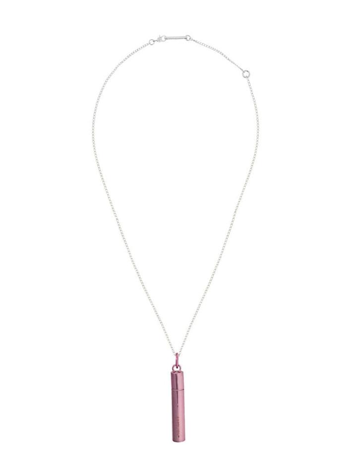Ambush Bullet Pendant Necklace - Purple