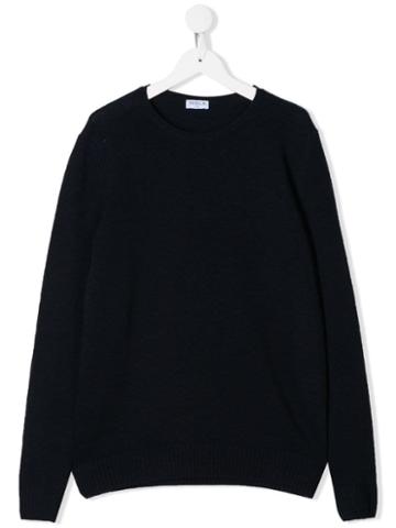 Siola Round Neck Sweater - Blue