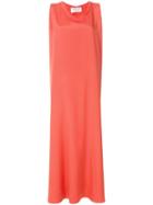 Valentino Boxy Fit Sleeveless Evening Dress - Yellow
