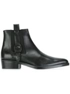 Toga Virilis Buckled Chelsea Ankle Boots - Black