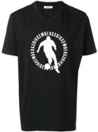 Dirk Bikkembergs Printed Logo T-shirt - Black
