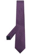 Lanvin Micro Pattern Tie - Pink