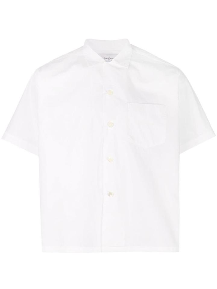 Second/layer Boxy Shirt - White