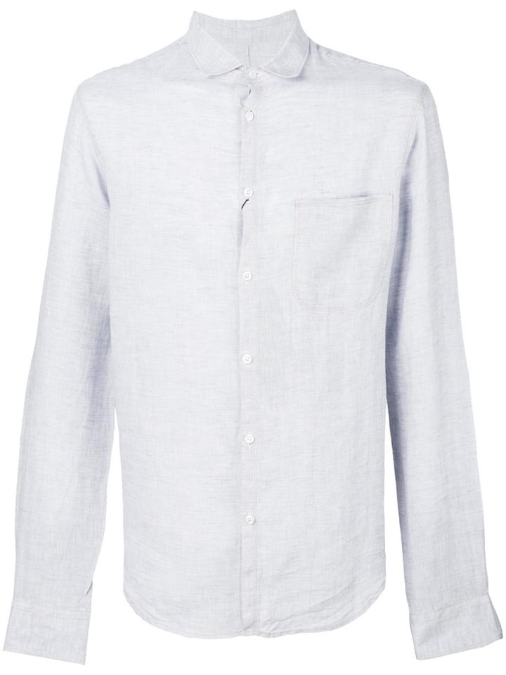 Giorgio Armani Chest Pocket Shirt - Pink & Purple