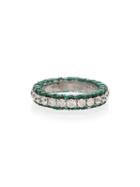 Shay 3 Sided Eternity Band - Metallic