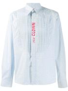 Walter Van Beirendonck Pre-owned 2008's Sexclown Gingham Shirt - Blue