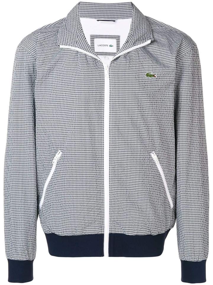 Lacoste Checked Jacket - Blue