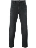 Michael Kors Stretch Slim-fit Jeans, Men's, Size: 34, Black, Cotton/spandex/elastane