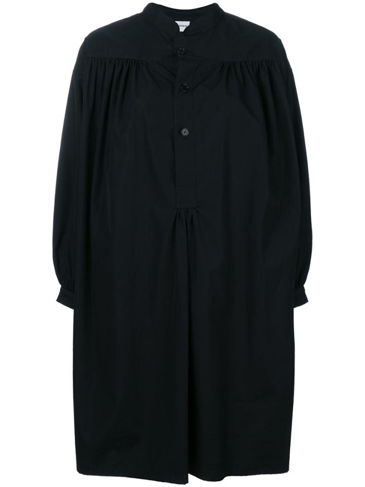 Aspesi Flared Shirt Dress - Blue