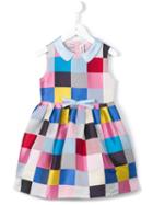 Simonetta Checked Dress, Toddler Girl's, Size: 5 Yrs