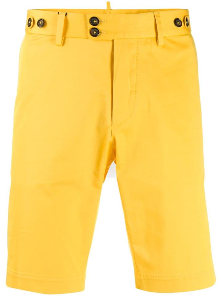 Dolce & Gabbana Chino Shorts - Yellow