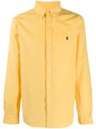 Ralph Lauren Long Sleeved Cotton Shirt - Yellow