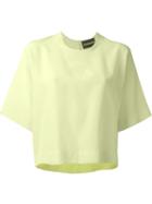 Marco Bologna Back Keyhole T-shirt, Women's, Size: 46, Yellow/orange, Silk