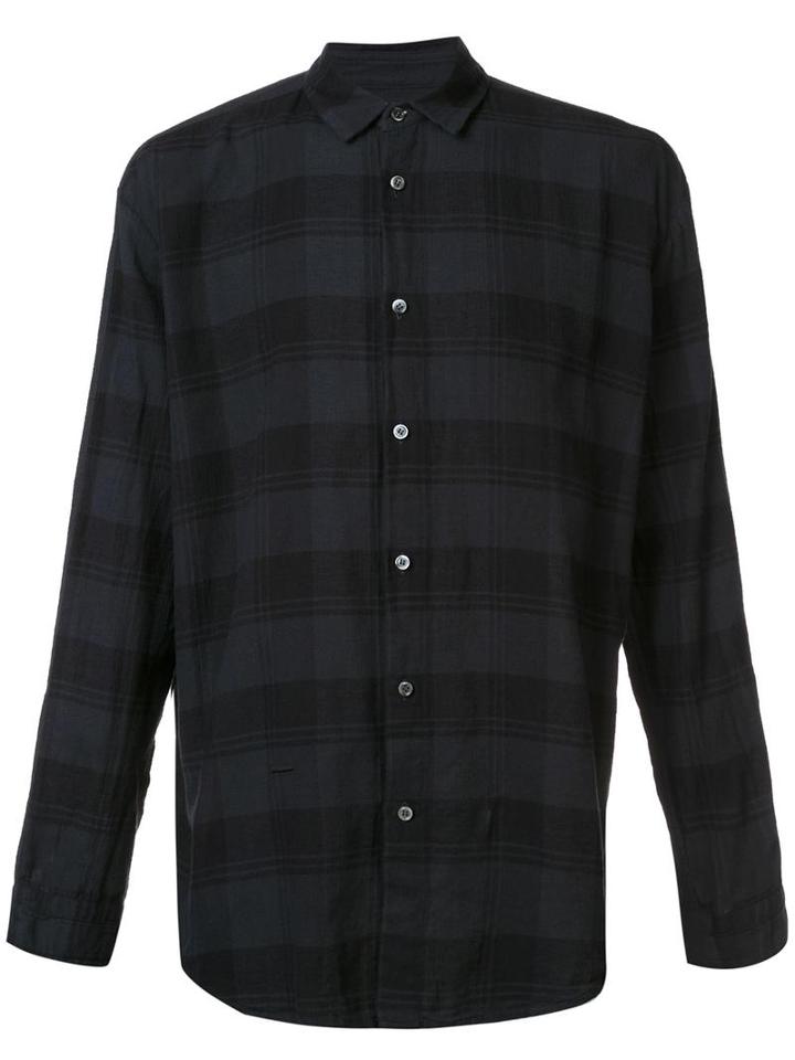 Robert Geller 'the Plaid' Shirt, Men's, Size: 48, Cotton