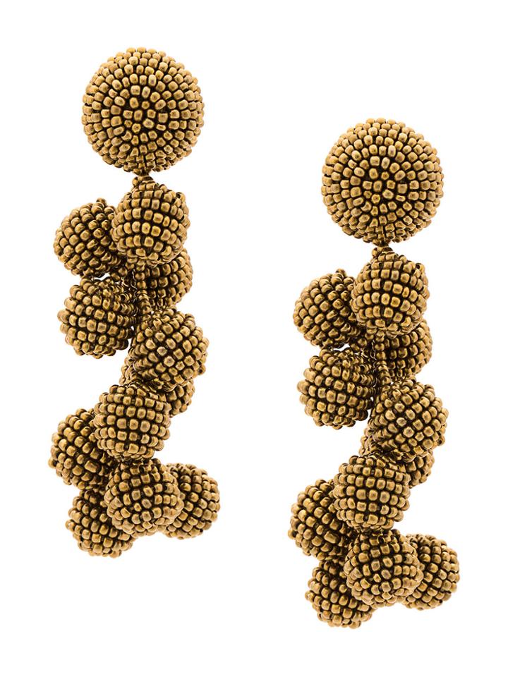 Sachin & Babi Coconuts Earrings - Metallic