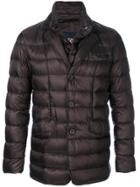 Herno Fitted Padded Jacket - Brown