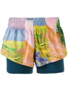 Adidas By Stella Mccartney Running 2in1 Shorts - Multicolour