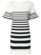 Chinti & Parker Bell Sleeve Dress - White