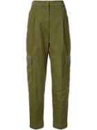 Givenchy Cargo Trousers - Green