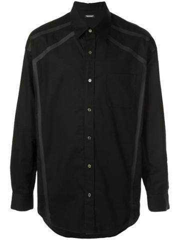 Christian Dada Taped Shirt - Black
