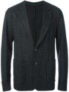 Wooyoungmi Casual Blazer, Men's, Size: 48, Grey, Nylon/polyester/spandex/elastane/wool