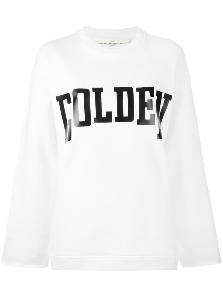 Golden Goose Deluxe Brand Raw Cut Sweatshirt - White