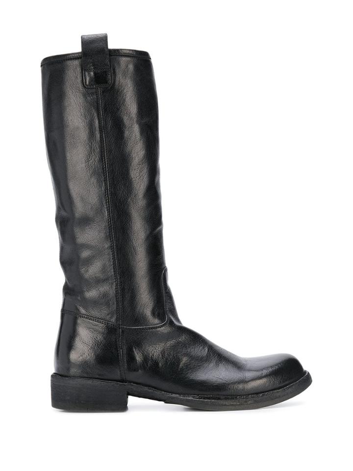 Officine Creative Legrand Saddle Boots - Black