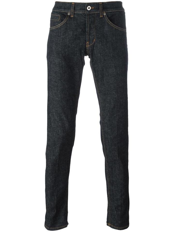 Dondup Skinny Jeans, Men's, Size: 32, Blue, Cotton/polyester/spandex/elastane