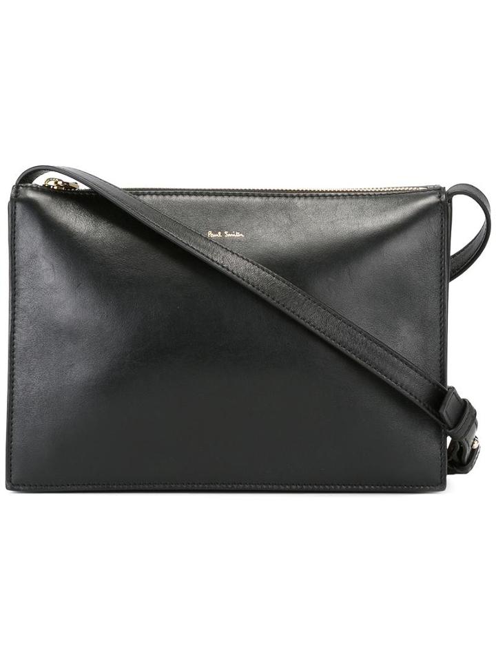 Paul Smith Zip Crossbody Bag, Women's, Black, Leather