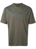 Emporio Armani - Bird Print T-shirt - Men - Cotton - M, Green, Cotton