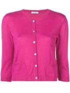 P.a.r.o.s.h. Slim-fit Knitted Cardigan - Pink