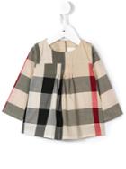 Burberry Kids - New Classic Check Tunic Top - Kids - Cotton - 18 Mth, Brown