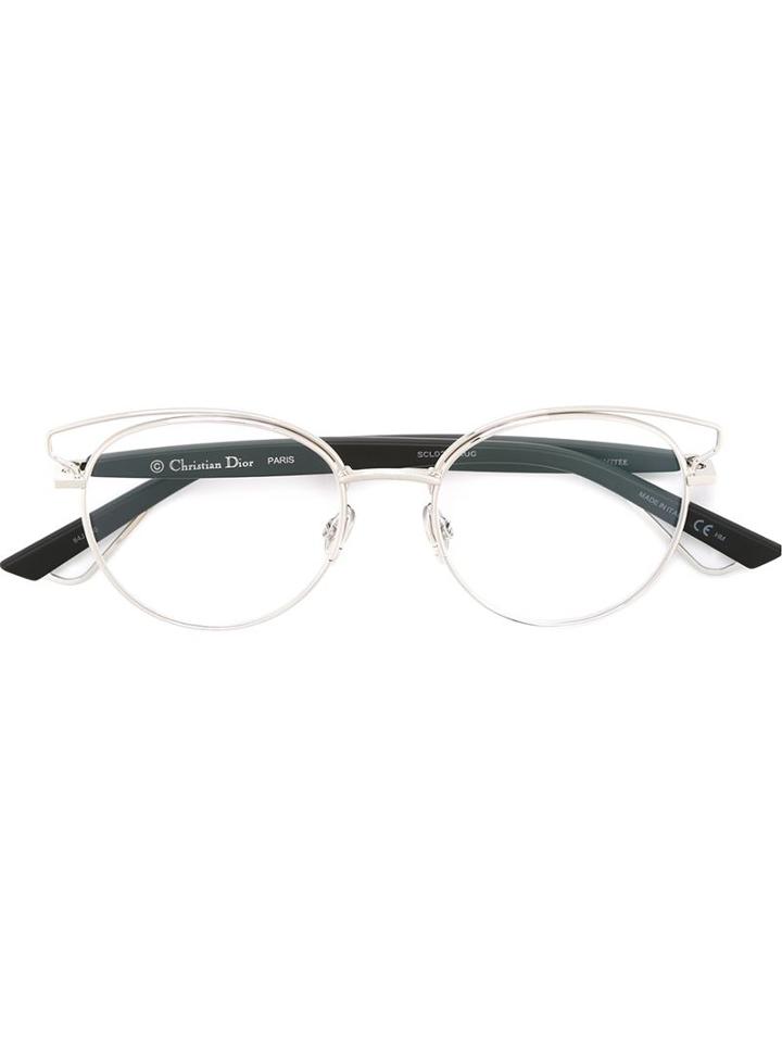 Dior Eyewear 'sideralo' Glasses, Grey, Acetate/metal (other)