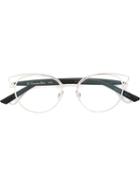 Dior Eyewear 'sideralo' Glasses, Grey, Acetate/metal (other)