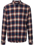 Iro - Checked Shirt - Men - Cotton/rayon - M, Blue, Cotton/rayon